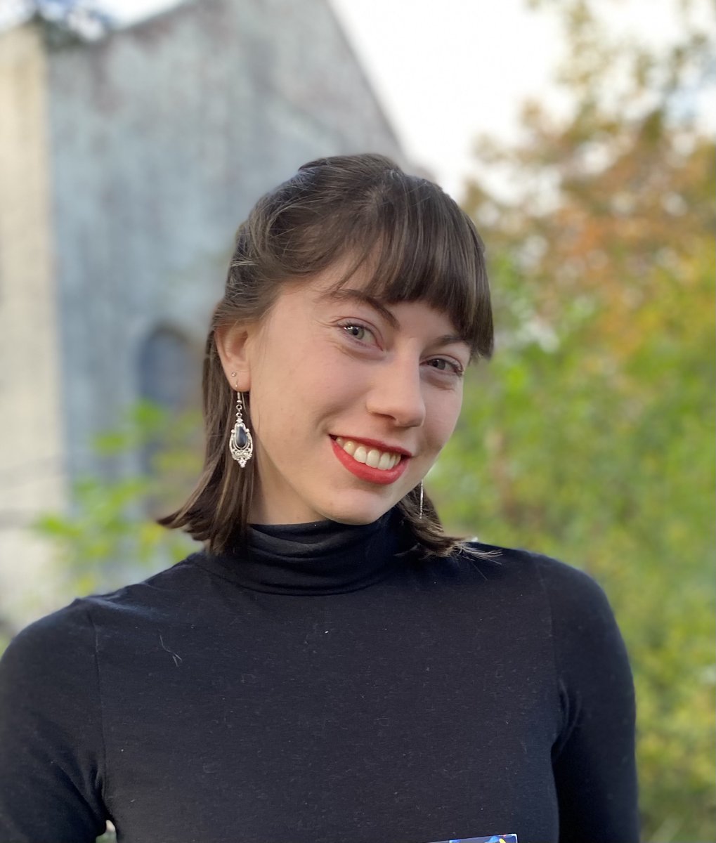 fullstopmag's tweet photo. Meet Sarah McEachern (@amymarchinparis), who is joining the Full Stop editorial collective as a reviews editor! She has written book reviews &amp; cultural criticism for @pshares @BOMBmagazine @believermag, @bookforum @The_Rumpus @splitlipthemag @asymptotejrnl @LAReviewofBooks ... https://t.co/I0SMqJlflM