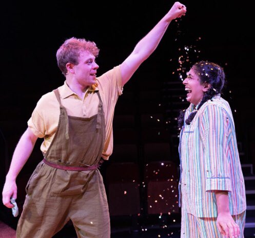 InterpretingRms's tweet photo. Had a great time signing the final performance of #PETERPAN thanks to all @octagontheatre in #Bolton for such a warm welcome as always. I look forward to the next one! #BSL #theatre #access https://t.co/I2tFRKTV61