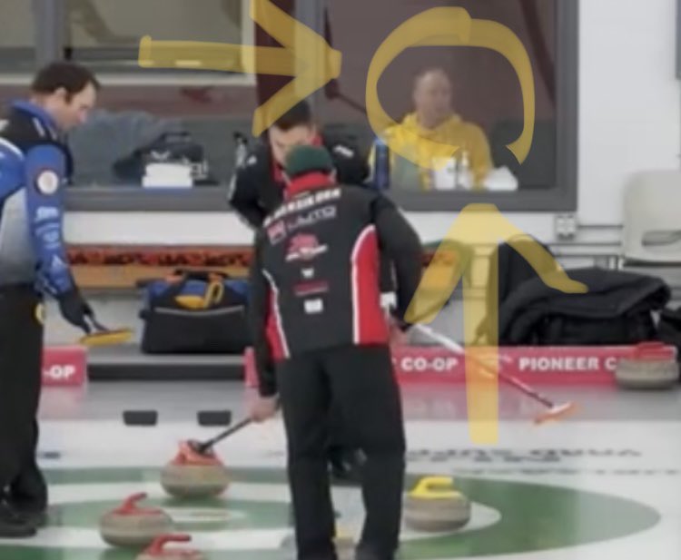 shooterBot's tweet photo. Hey @ndrewwk look at #bigBirdHatch @Haichert rule breaker #maskless in his own club @sc_curlingclub grounds for a fine #sendinTheCalvary #operationCornBroom https://t.co/flrUI3CH2P