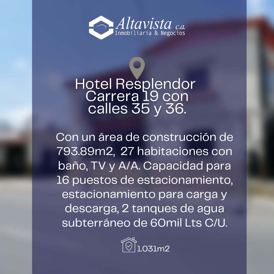 peseoy's tweet photo. En Venta Hotel ubicado Lara Barquisimeto https://t.co/Dr5bt56HEB