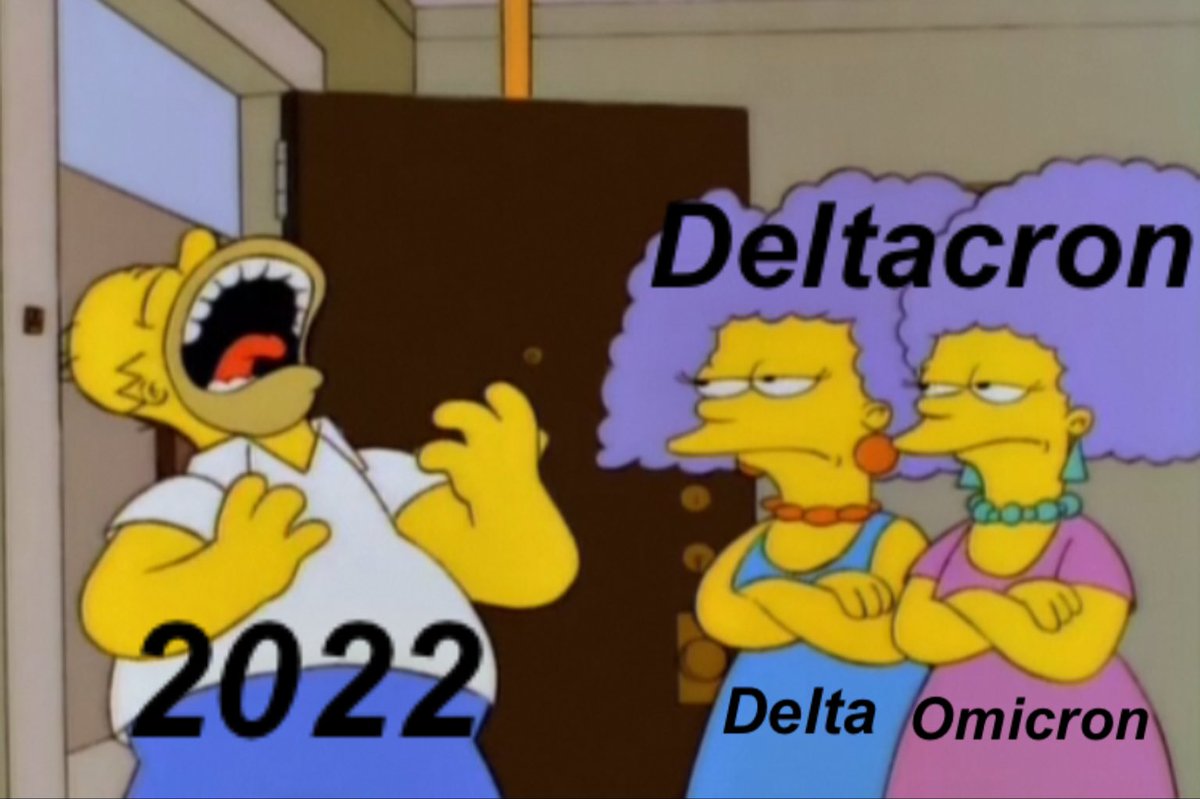 NurderK's tweet photo. Bald ist die Rückgabefrist von zwei Wochen vorbei, so langsam sollten wir uns überlegen, ob wir 2022 behalten wollen.
 #Deltacron !B https://t.co/UW3aBGZYV3