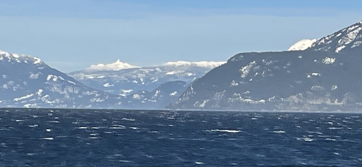 What a view of Howe Sound from @BCFerries Queen of Surrey! #HoweSound #BeautifulBC #WeatherWindow @dexterdog13 @YvonneSchalle @KasiaBodurka