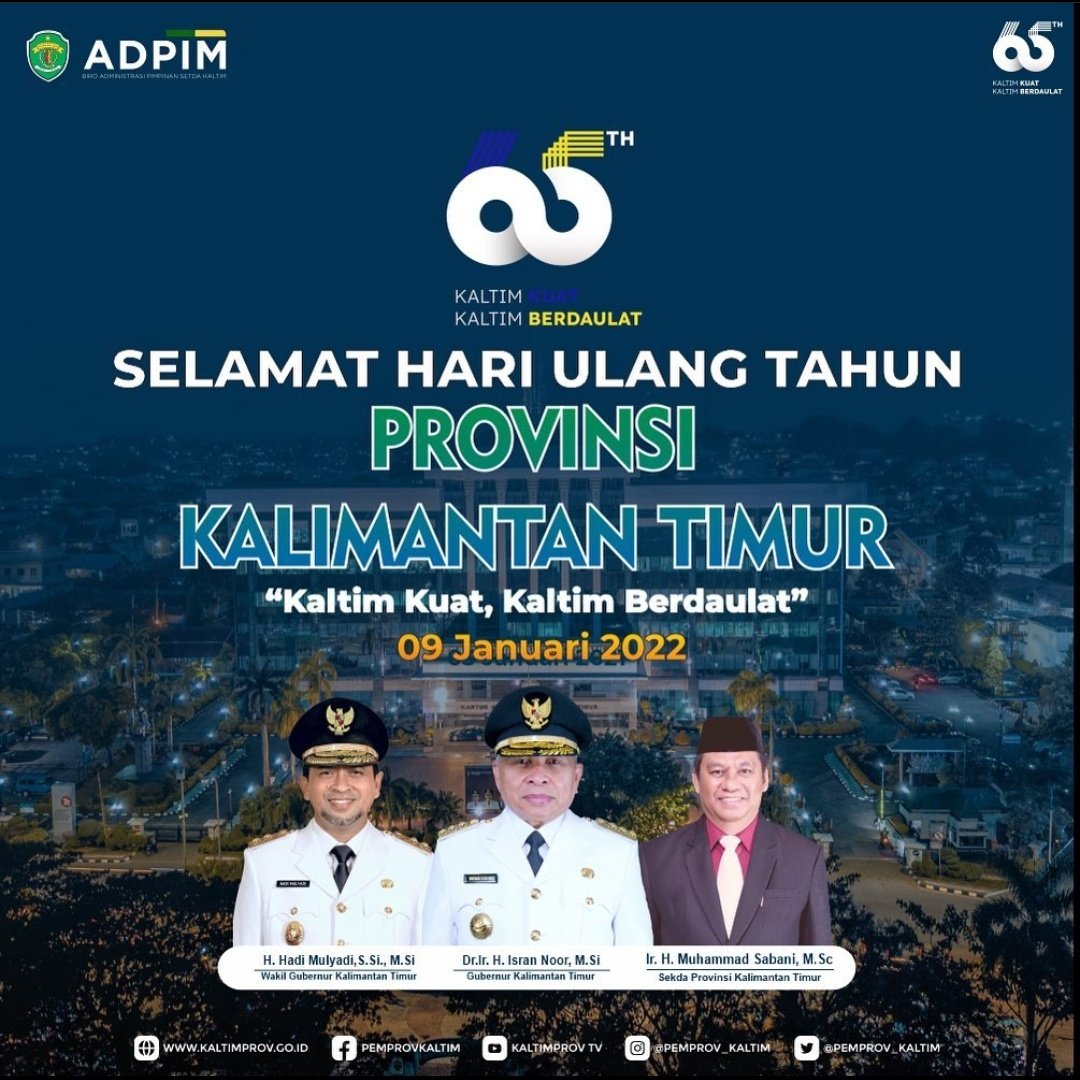 Semoga Kaltim bs membangun kota"nya, SDMnya dan memanfaatkan SDA dengan baik.