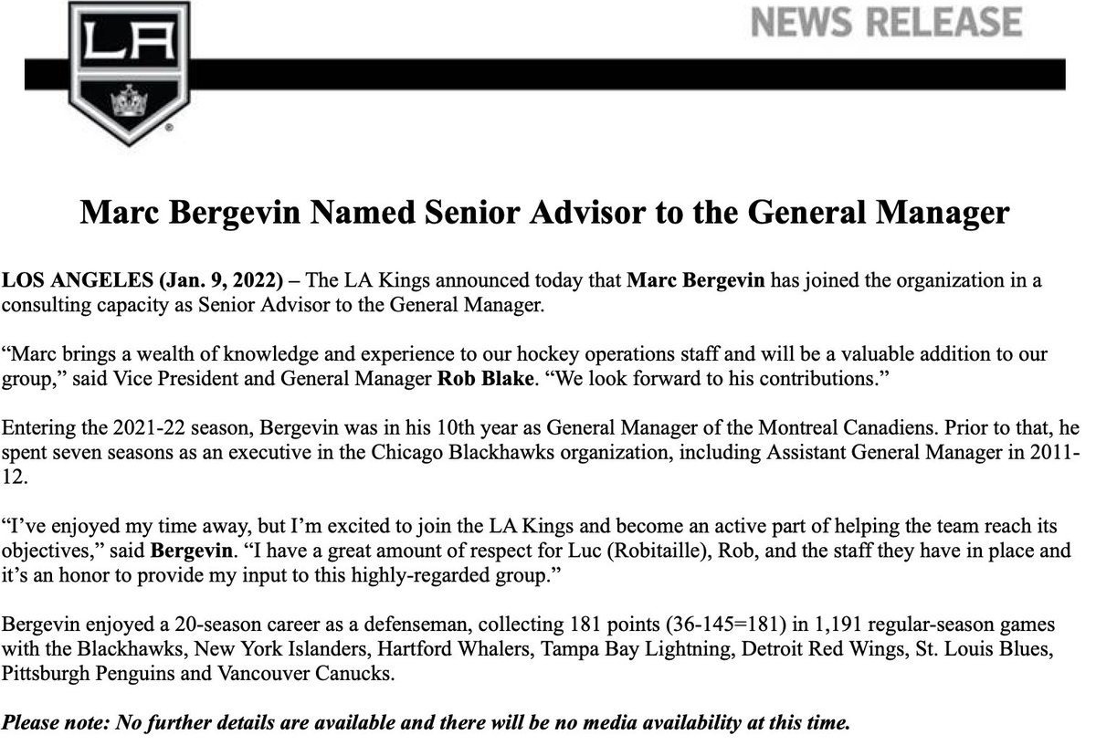 JBernierJDM's tweet photo. Marc Bergevin a déjà déniché un nouvel emploi. https://t.co/Nh7Cq4YVd1