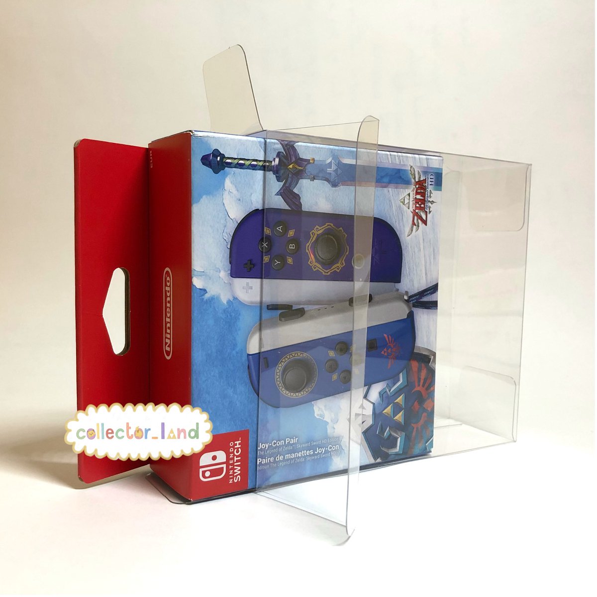 CollectorLandUK's tweet photo. Some closeups of our Nintendo Switch Joy-Con Box Protector 🙌 #SWITCHJOYCON #ZELDA #SKYWARDSWORD #BOXPROTECTOR #PROTECTYOURGEAR 

Shop this box and more at our Ebay store 👾 https://t.co/AFdtsMUIL6 https://t.co/wzqSklGRDI