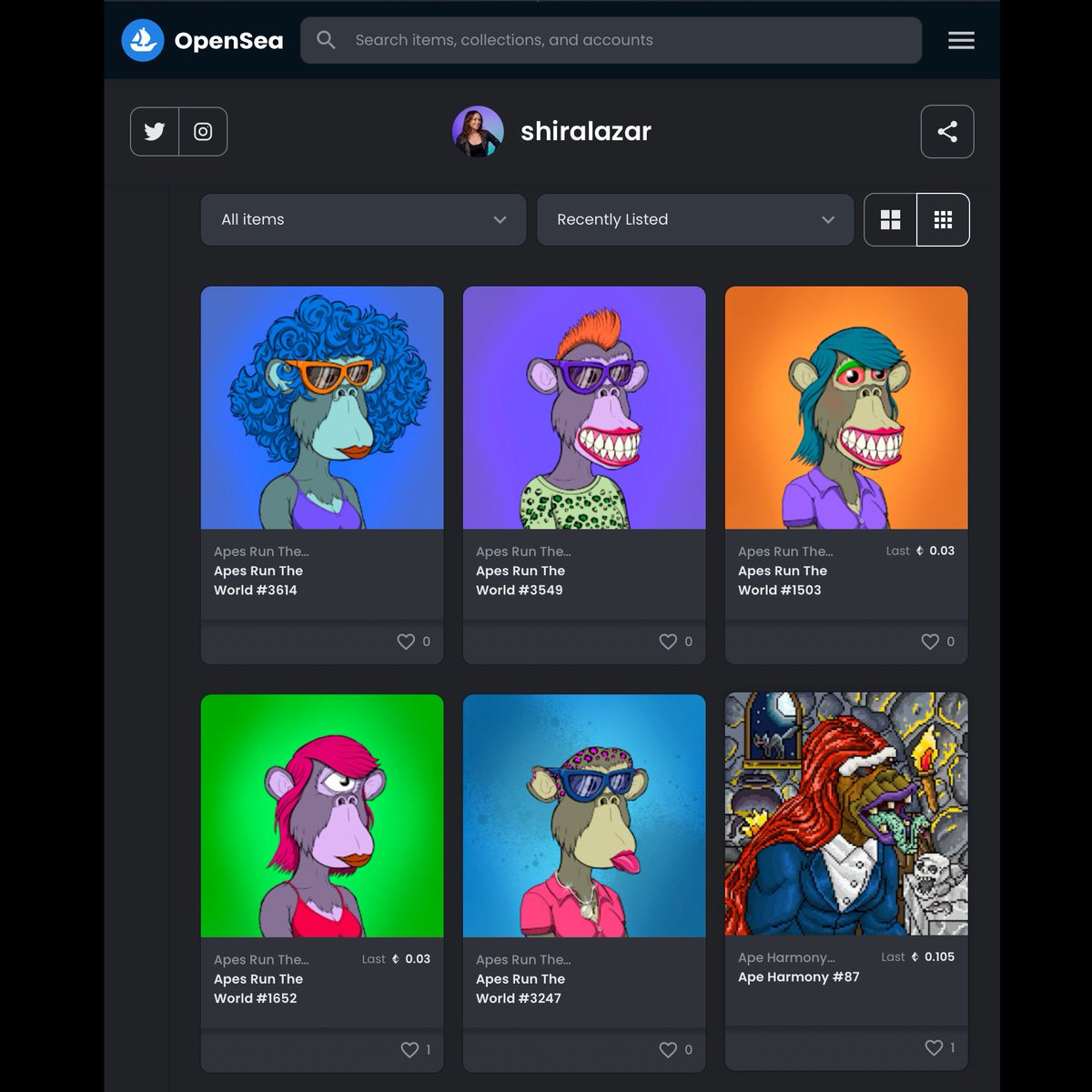 MyTiaverse's tweet photo. Welcome to our big and friendly family @shiralazar !!! 🥰❤️💫

I just LOVE your @ApeHarmony #BusinessLady Ape and OG @ApesRunTW NFTs 😍🔥

AWOOOOOOOO! 😁 #AHMC #ARTW 

#MonsterSquad #WomenInCrypto #NFT https://t.co/KtReTfHFmJ