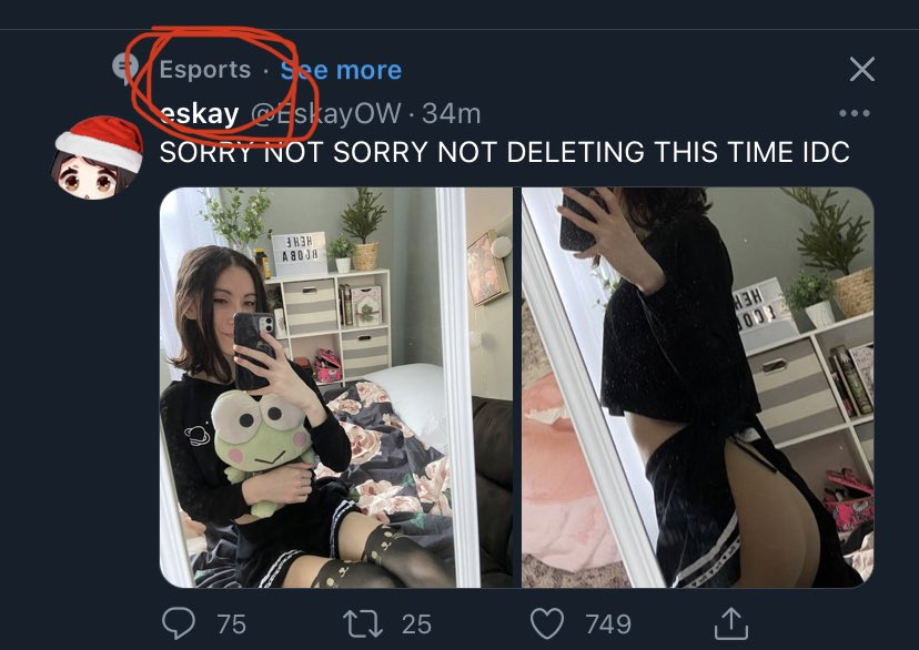 EskayOW's tweet photo. my ass is esports not u sorry https://t.co/JwsEPyQS3E