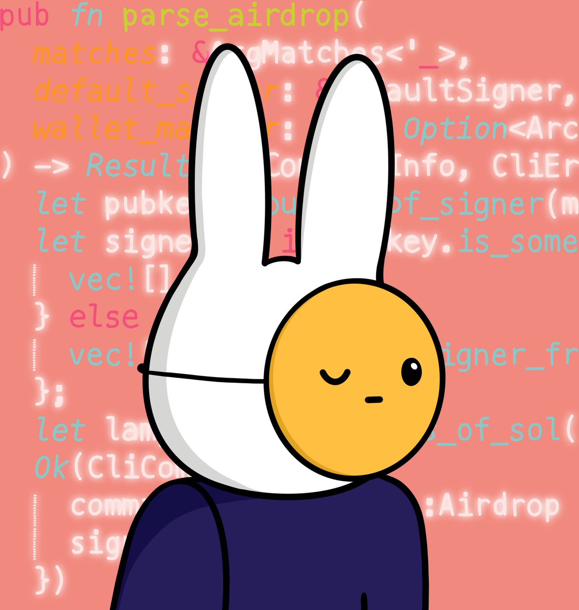 anon_rabbits's tweet photo. 20 new anons drop TODAY! 4pm PST on @SolSeaNFT ...who's ready? https://t.co/TOGHnN1syN