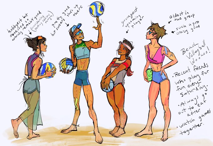 would love to pick up beach volleyball but i already know i'd be absolutely awful at it 