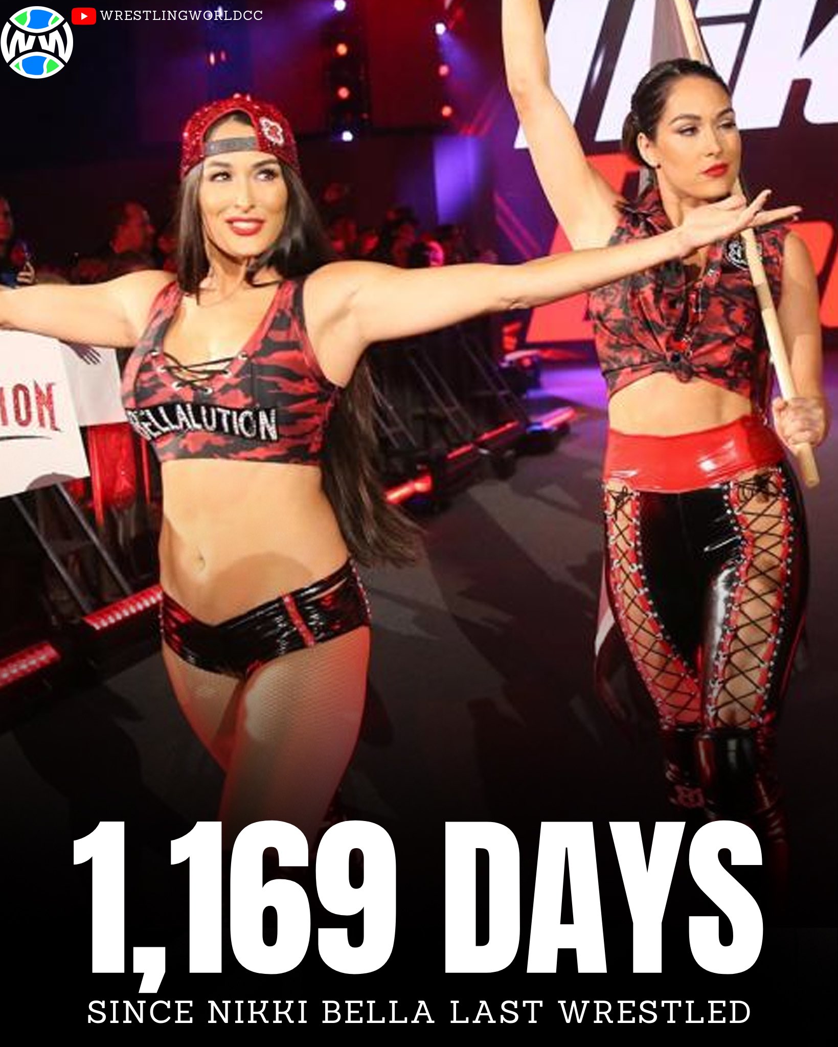 WrestlingWorldCC on X: "1,169 days since Nikki Bella's last WWE match (Both Bella  Twins will compete at the 2022 Royal Rumble) https://t.co/YAP6kknG1t" / X