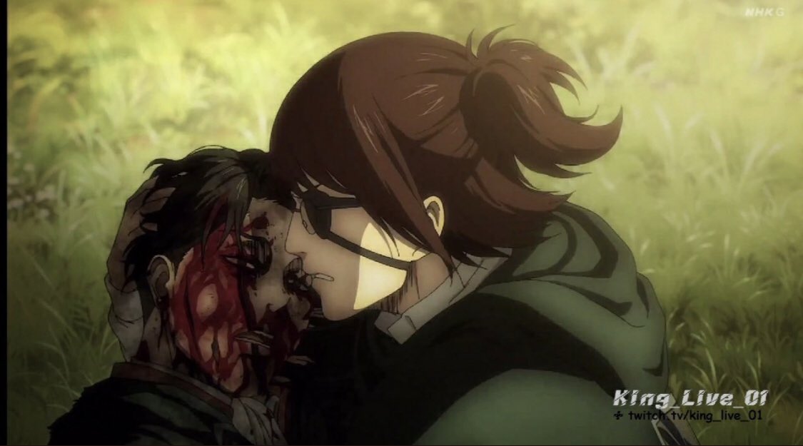 titanonlyfans's tweet photo. I JUST KNOW HANGE FAKING HIS DEATH AND SAVING HIM. I LOVE HANGE ONFKWNDKZNSK 
#AttackOnTitan #levi #hange #ShingekiNoKyojin https://t.co/ga9oPIfe32