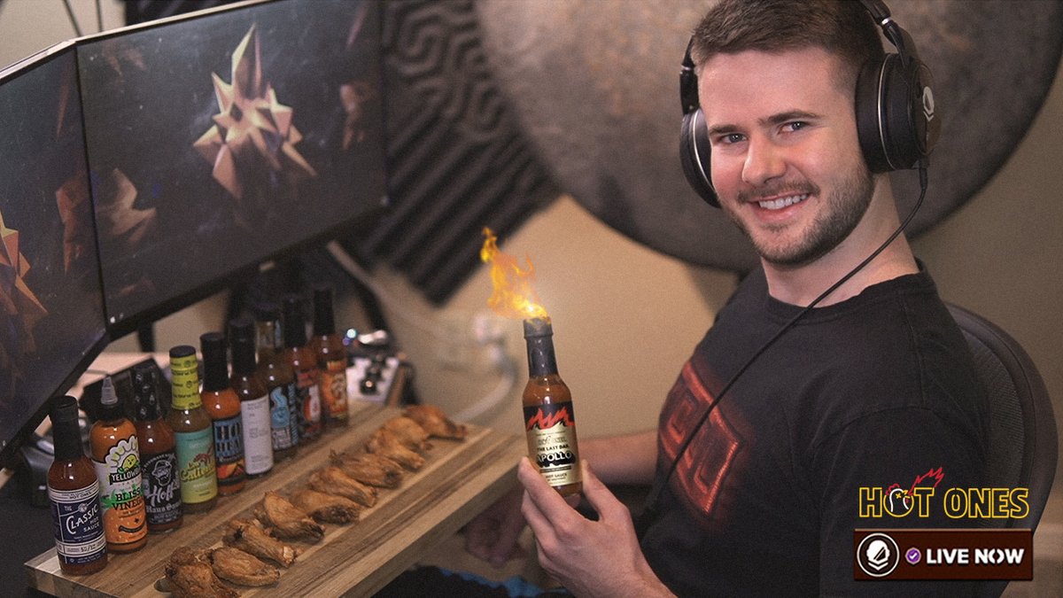archonaut's tweet photo. // LIVE NOW // 

HOT ONES CHALLENGE

https://t.co/7beCcS43NN https://t.co/T4EDwE2vIg