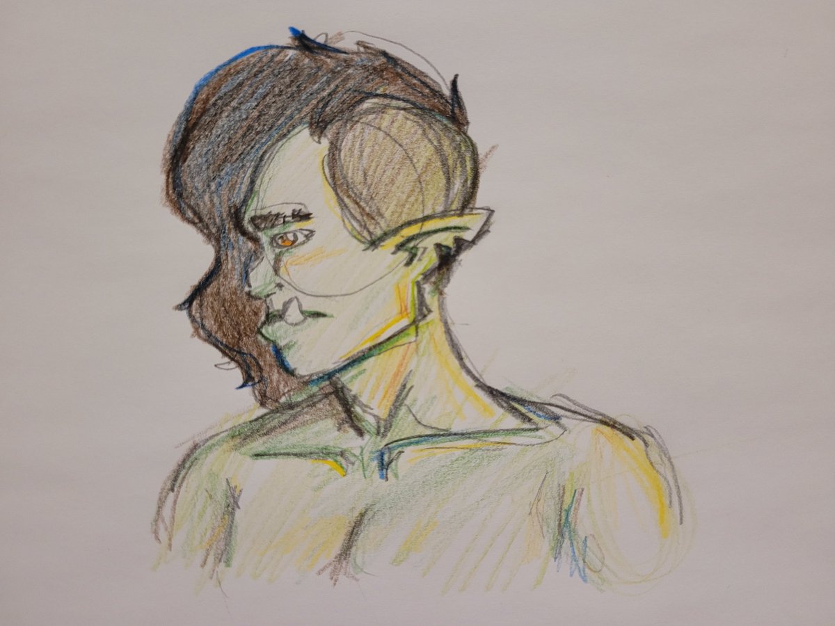 maxdym's tweet photo. I sketched an orc lady
#orclady #orc #dnd #orcs https://t.co/qjkHCdSOBX