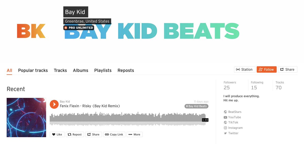 baykidbeats's tweet photo. Listen to my beats on #SoundCloud.
https://t.co/tGF2FAPStN https://t.co/SLw9FT04CU