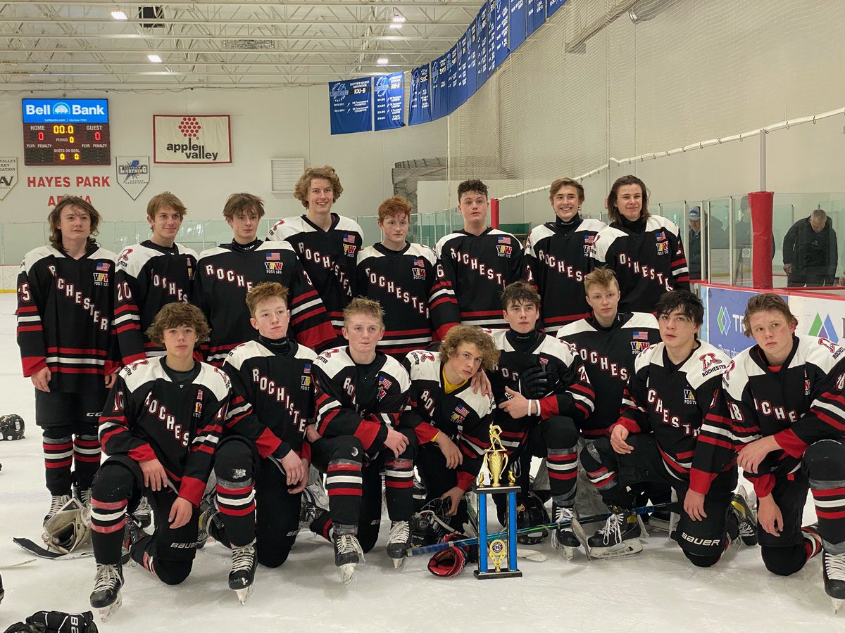 Not the outcome we wanted, but still bringing home some hardware! 2nd place in the Play for Patrick tourney. Thanks to <a href="/BantamAEagan/">Eagan Bantam A 2021-22</a> and <a href="/EV_BantamAA/">Eastview Lightning Bantam AA</a> for hosting!