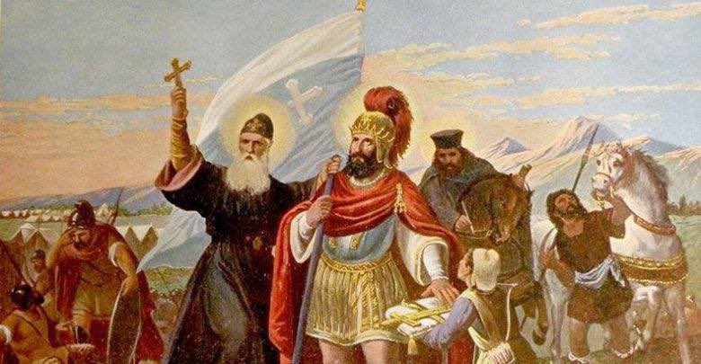 Armanhuna's tweet photo. The historian Yeghishe (5th century), who described the anti-Iranian popular uprising in Armenia in 449-451, indicated that after the capture of Derbent, which was under the control of Persia, by the Armenian army under the command of Vardan Mamikonian, the https://t.co/lukAZa1UWE