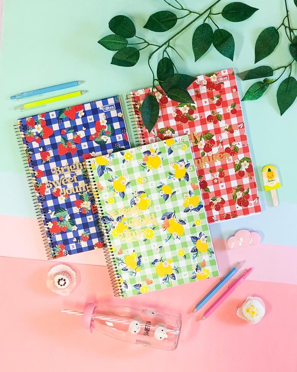 Eu estou muito apaixonada por essa coleção da Tilibra :) já estão disponíveis aqui na loja e claro que um já se tornou meu 💌