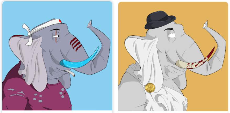 dlkjava's tweet image. #INTUSKITRUST @elonmusk @EESocietyNFT 
Which do you like better #EES (left) or #EEC (right)?
FYI: #EEC is currently minting now for anyone wanting to join this amazing community!