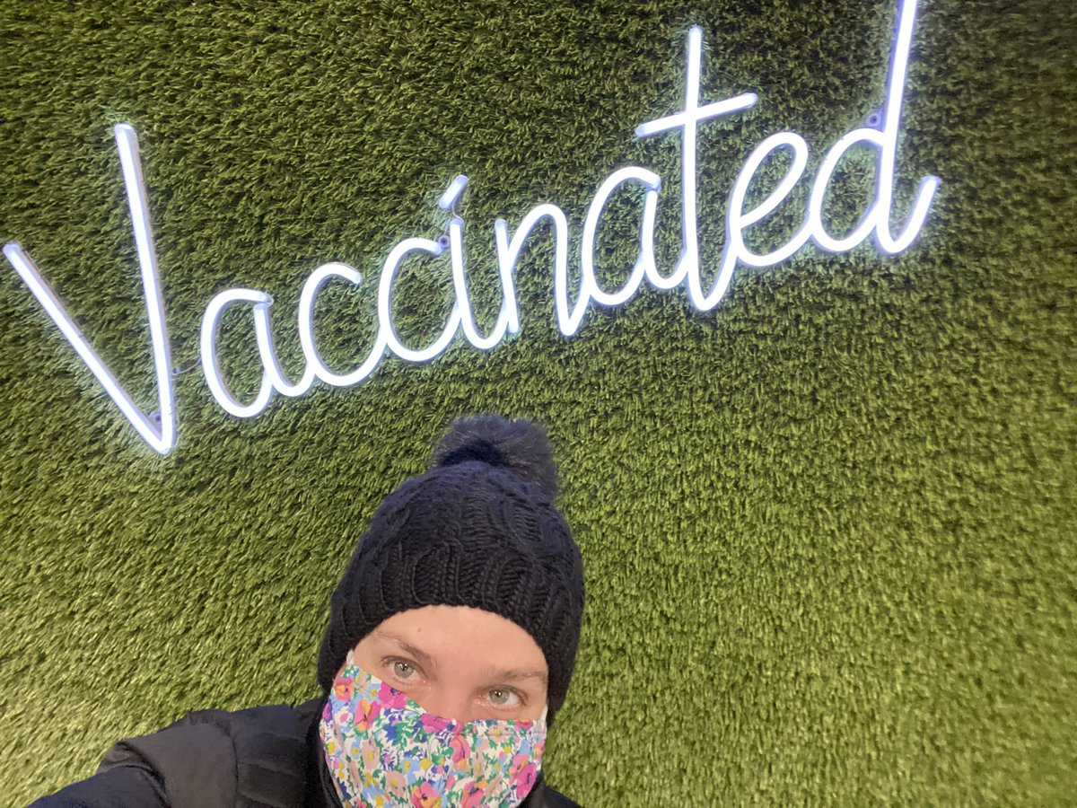 Ms_Hatje's tweet photo. Boosted!  Just in time to go back to in person teaching tomorrow.  It’s effective immediately right? #haha #Booster #InPersonTeacher https://t.co/rFmcdtIEGq