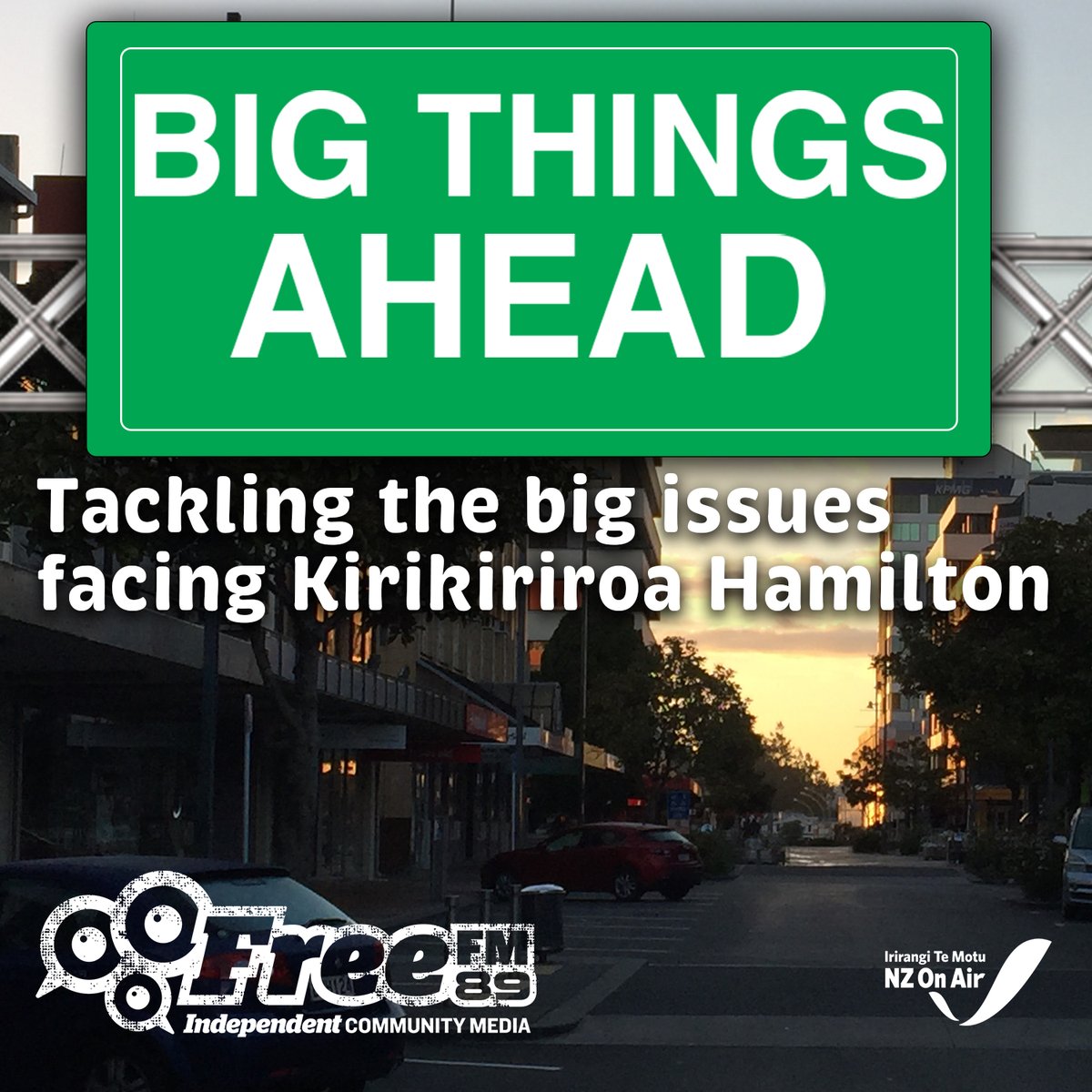 FreeFM89's tweet image. The one change that will alter how Hamilton feels in the future – its name! Is Kirirkiriroa-Hamilton where it’s happening?

  Listen now: bit.do/BTA-10-1-22 

Big Things Ahead is broadcast exclusively on Free FM – Mondays 4.30pm [repeated Tues 4pm, Thurs 5pm and Sat 4.30pm]
