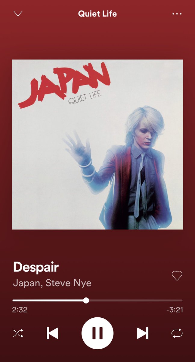 marka999's tweet photo. “ . . . . doucement, ne les dérangez pas, Il y a des gens qui vivent comme ça, les artistes de demain en desespoir agréable . . . . ”

Despair 
Japan
@davidsylvian58 

#SongOfTheDayMA 
#day648 https://t.co/uQ0povFz6I