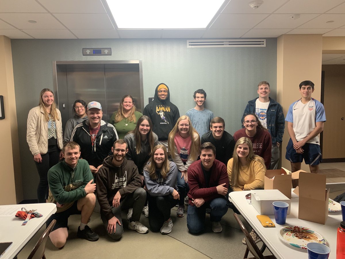 Front row, fall student teachers; middle row, spring student teachers; back row, some of next year’s student teachers. The future is bright!
“Go forth and do good things.”