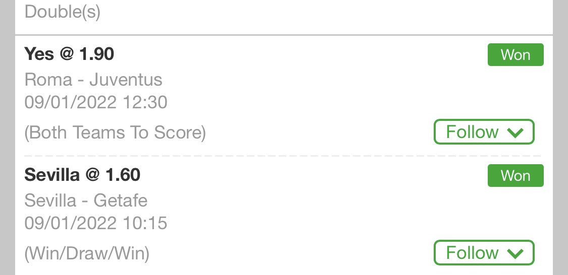 LocksMgm's tweet photo. 🚨⚽️RESULTS⚽️🚨
#BettingTwitter #GamblingTwitter
+128 1.1U PARLAY🤦🏽♂️❌
🇮🇹Roma u3.5 👎🏽
🇵🇹Benfica TTo1.5 ✅
🏴Arsenal ML 👎🏽
Shit the bed on this one but our VIPs were able to cover with a +200 1u parlay!😌 #MGMLocks #BettingTips #FreeBet #RomaJuventus #inplay https://t.co/jHwVGEHwj4