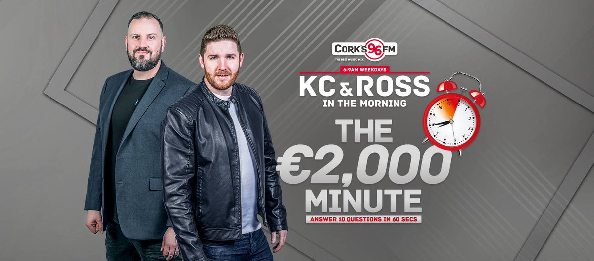 kcshowcork's tweet photo. We're back in the morning at 6AM @Corks96FM
💰4000 Euro In Cash To Be Won
💰Grab A Grand On @instagram
😠 The Greatest Relationship Revenge Prank
🐄 Virtual Reality Cows #Mootrix
And loads more ....... https://t.co/2wfzJBDGhY