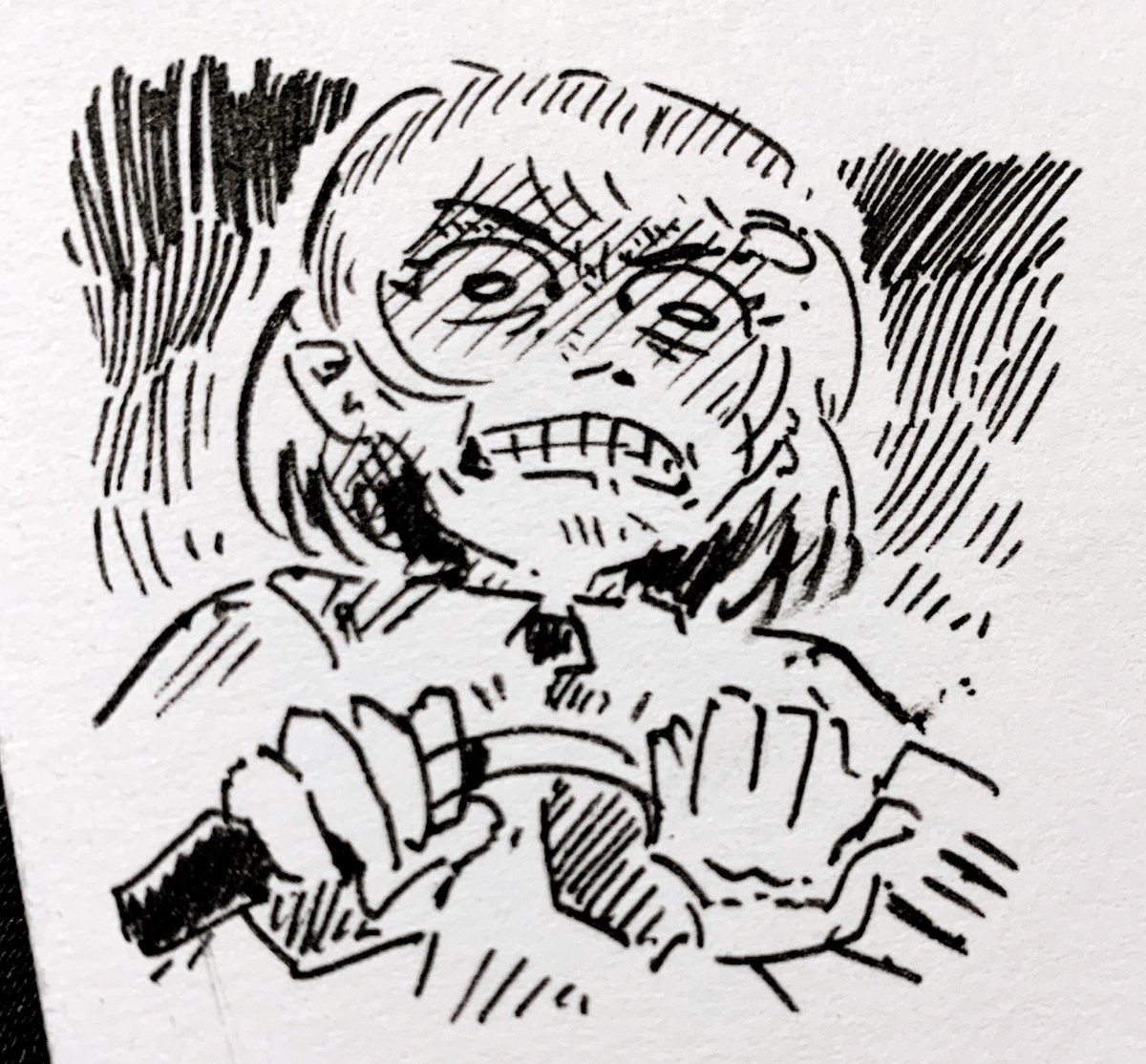 i wish to append the original sketch of That Panel which i still find terrifyingly superior in power..... (had to squish it a bit :( thx squidward??) 