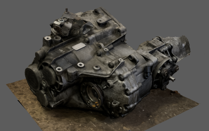 Scanned Gear box parts