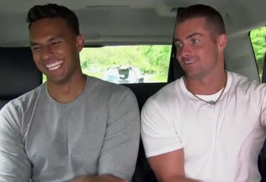realitybysteph's tweet photo. the bromance            the bromance 
they wanted us          we actually love 
to love 
#bachelornation #thebachelorette https://t.co/sZuQHPjGKI
