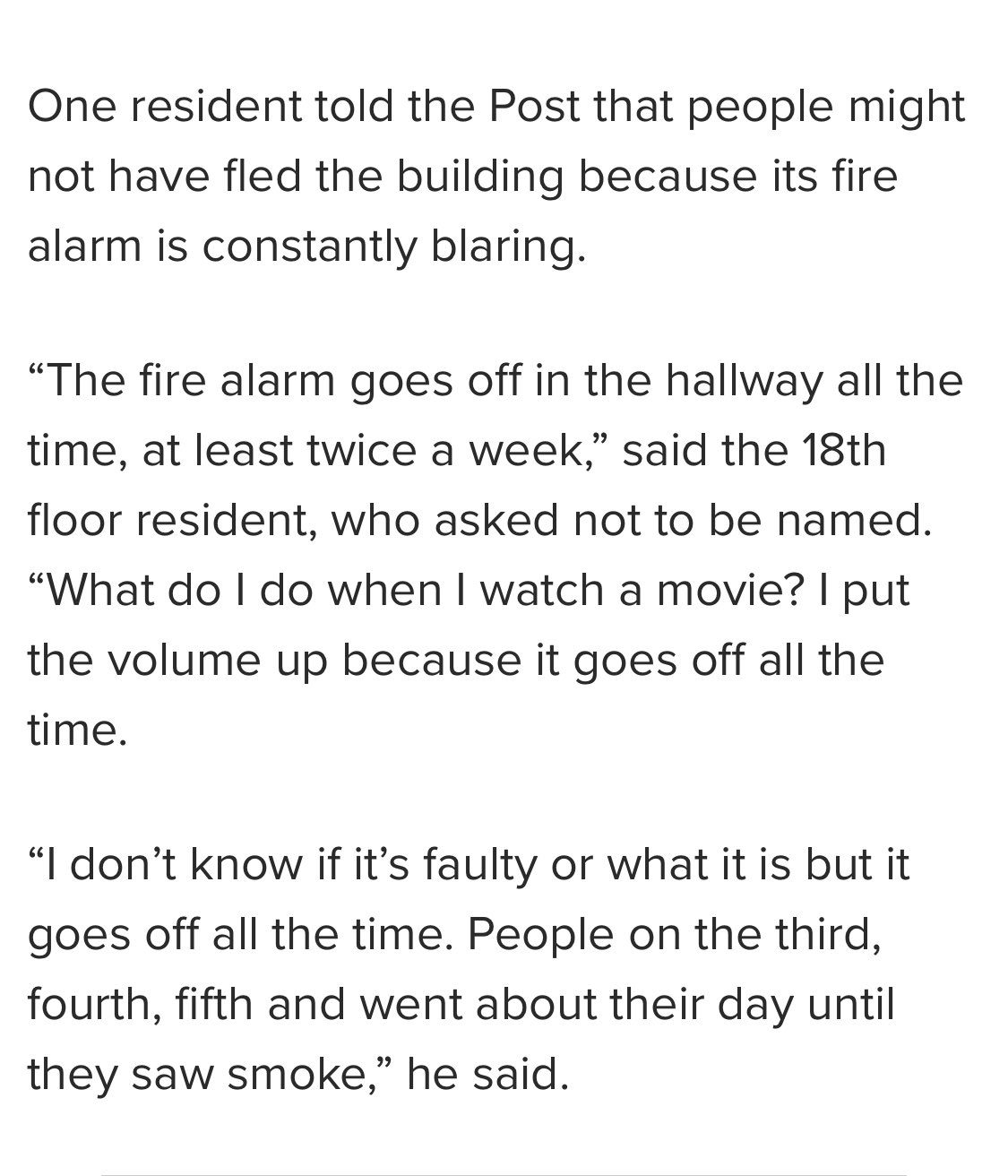 input.translation 🔅〶 ⇢ 〄🇺🇦 on Twitter "“The fire alarm goes off in the hallway all the time, at