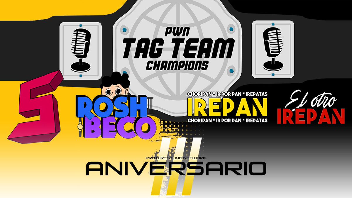 PWNE_'s tweet photo. #PWN3 Anniversary Special

PWN Tag Team Championships
@Rosh_Beco &amp; @StellaWrestling [c] vs. hOUSE oF @JE_Irepan94 

▶️ https://t.co/W8W6dKw7xW https://t.co/ptvYDplY3O