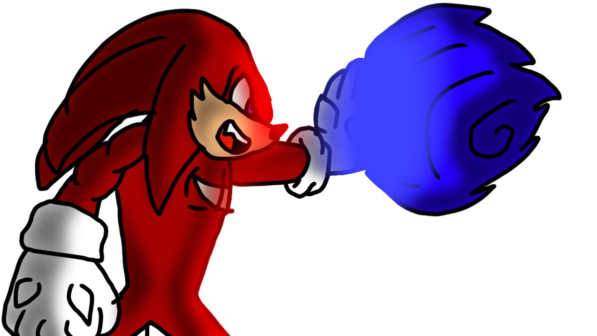 Sonic vs knuckles in the sonic the hedgehog 2 movie https://t.co/sPvRBarnVT