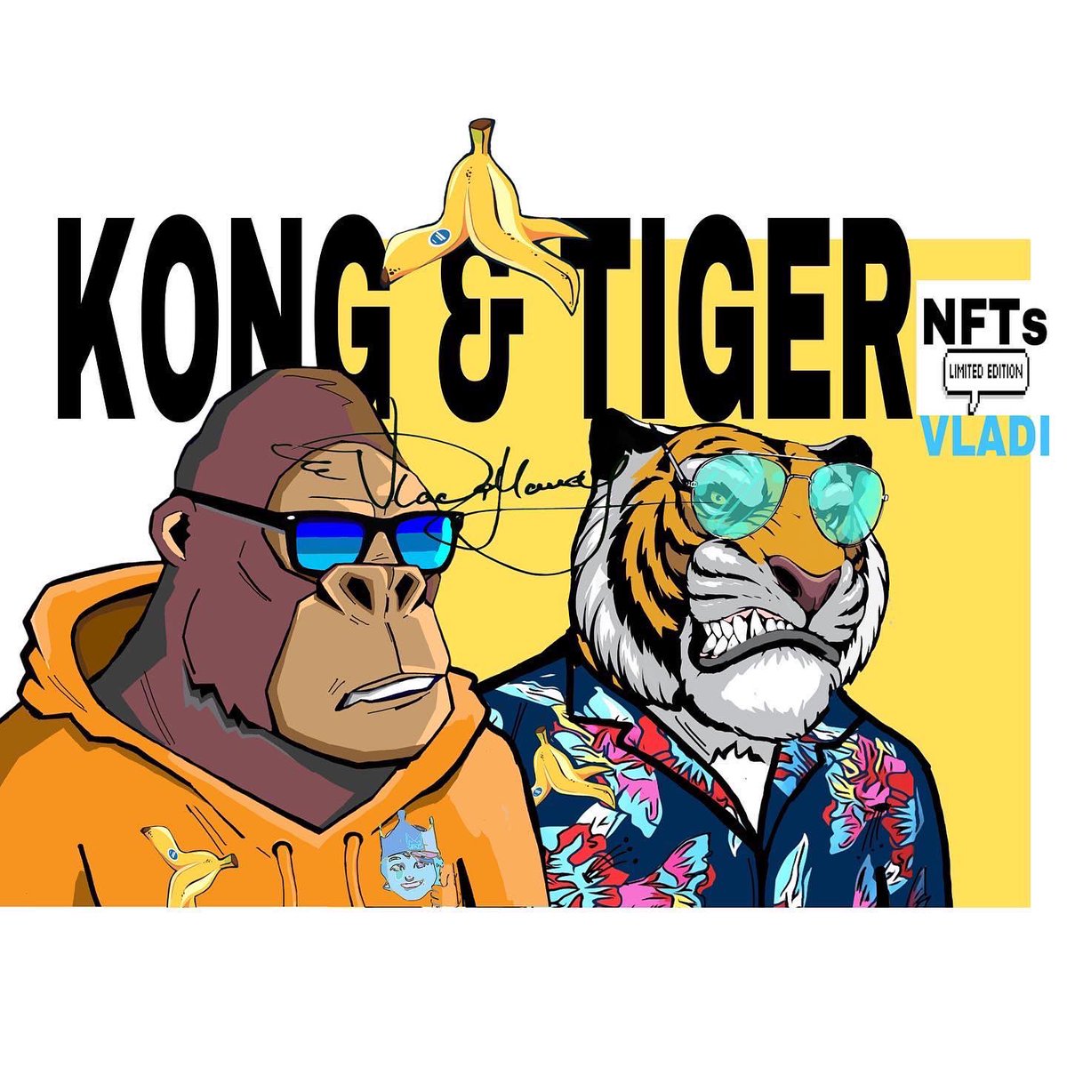 #nft KONG &amp; TIGER opensea.io/collection/clu… #nfts #nftcommunity opensea.io/collection/nft…