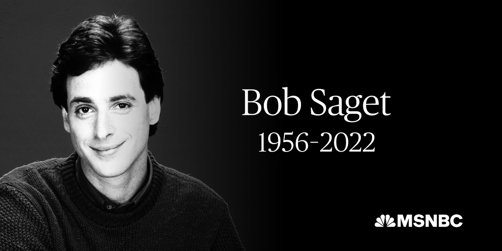 MSNOWNews's tweet photo. BREAKING: Bob Saget, comedian and star of "Full House," has died at 65, authorities say. https://t.co/daBngPlslD https://t.co/JxfAeXORQ4