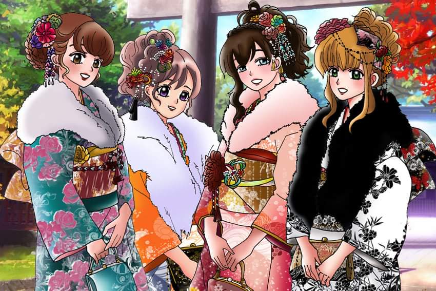 choconachuu's tweet photo. Gambar pertama di awal 2022. Tahukah kalian?Tgl 10 Januari di Jepang merayakan "Seijin no hi",hari di mana pemuda pemudi keluar menyambut datangny hari dewasa mereka. Hari Kedewasaan ini dirayakan bagi mereka yang telah menginjak usia 20 tahun. #oretoretannyachoco https://t.co/AfGIPBoBB9