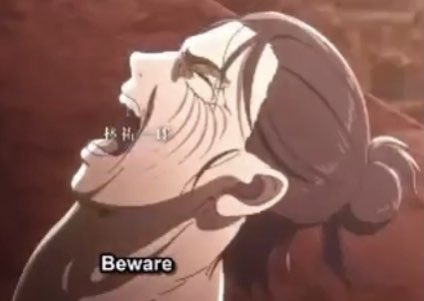 Midnight_moomoo's tweet photo. SORMONE EHLDP ME. #AttackonTitanFinalSeasonpart2 https://t.co/35ENzJJyGj