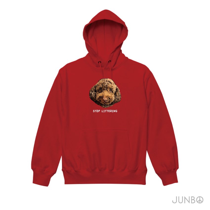 JUNBO_Official's tweet photo. ＊3日間限定で再販売＊

「STOP LITTERING Parka」

UNISEX

STOP LITTERING=ポイ捨て反対

生地厚：10.0oz
プルオーバー パーカ
＊綿100％
＊裏起毛

※1月12日までの予約受付となります。

▼JUNBO -OnlineShop-
https://t.co/vuTv4bdCH4 https://t.co/dOKD2lG0JI
