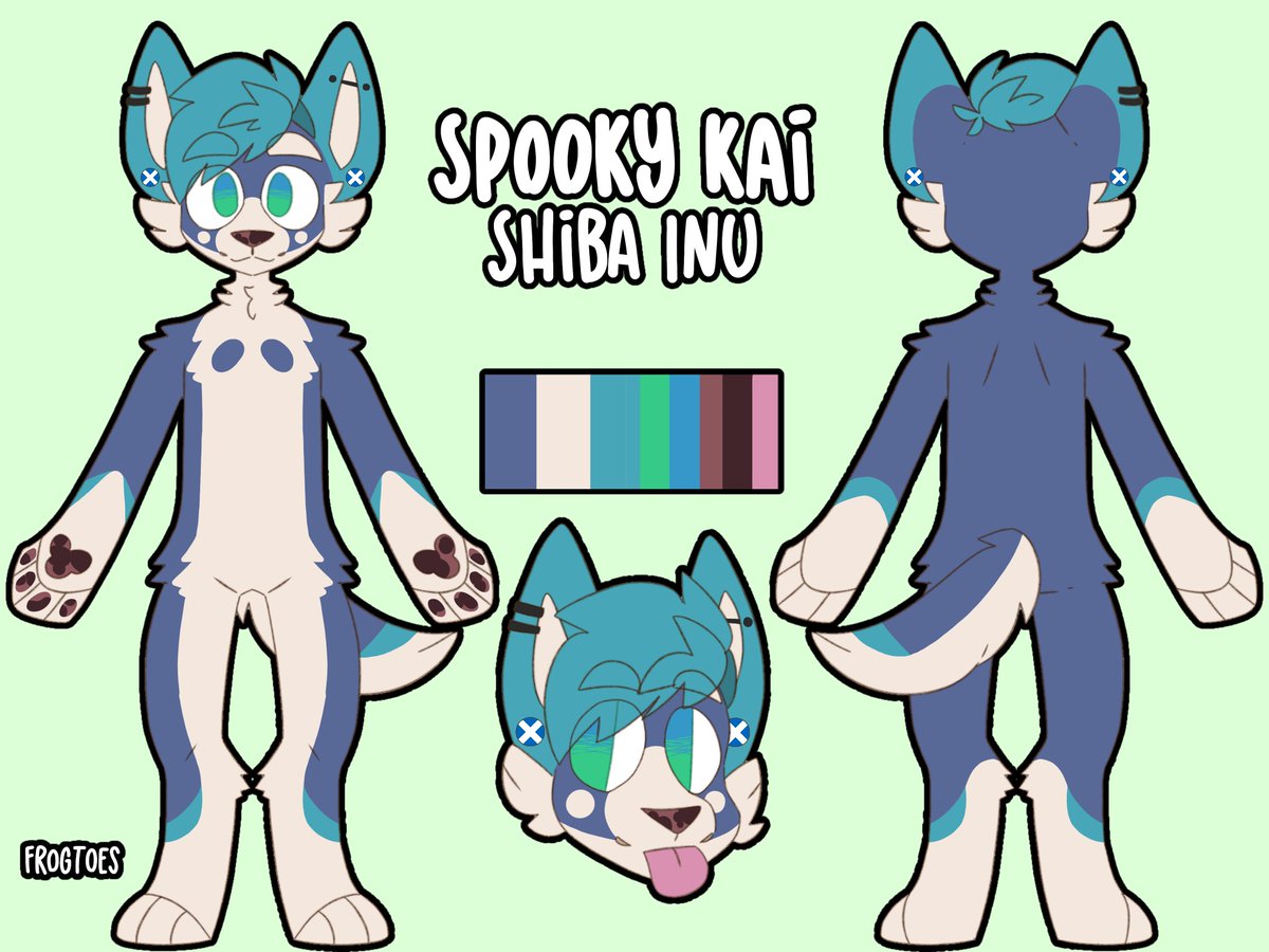 SpookyKAI2's tweet photo. My 2 wonderfull beans Kai &amp; Pebbles 
Art by @frogtoes_ https://t.co/2uaxR0WLRA