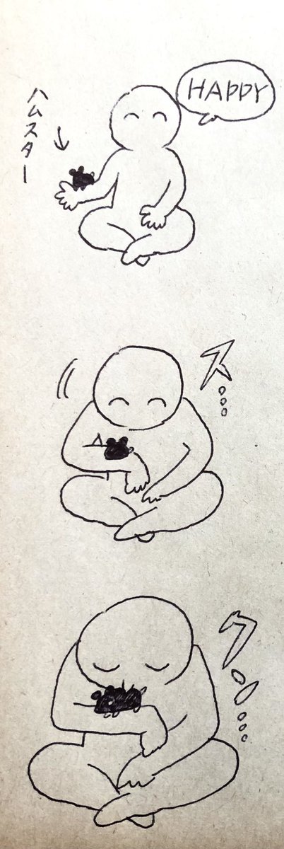 クロンちゃんを可愛く描く練習が必要 