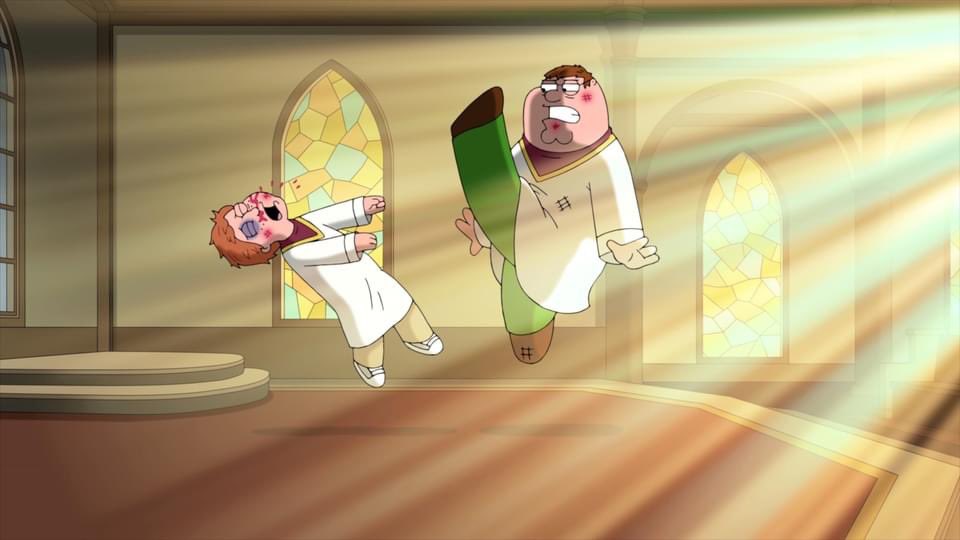 I wrote tonight’s <a href="/FamilyGuyonFOX/">Family Guy</a>. It’s the perfect activity if you’re trying to avoid getting OMICRON, or have OMICRON, or are an OMICRON.