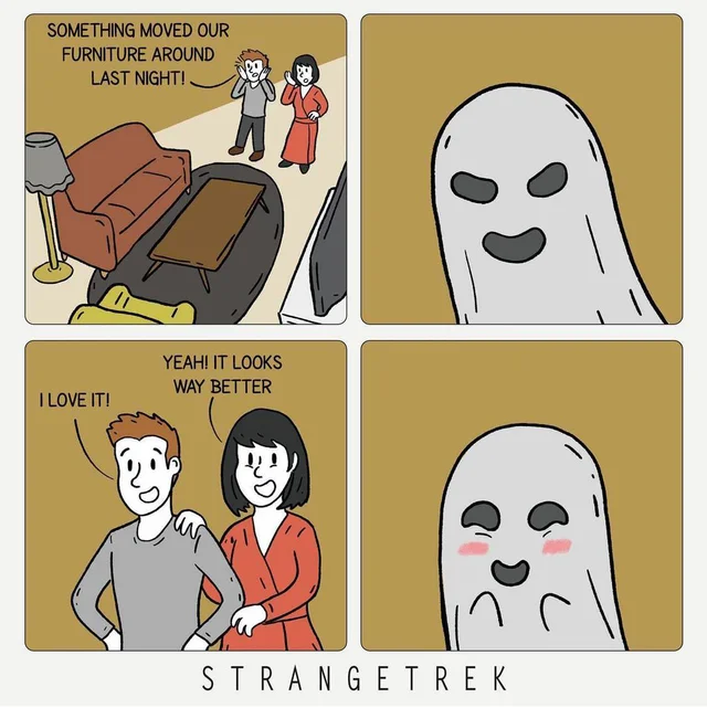WholesomeMeme's tweet photo. Comic by @strange_trek https://t.co/5OpLA1Ebc2