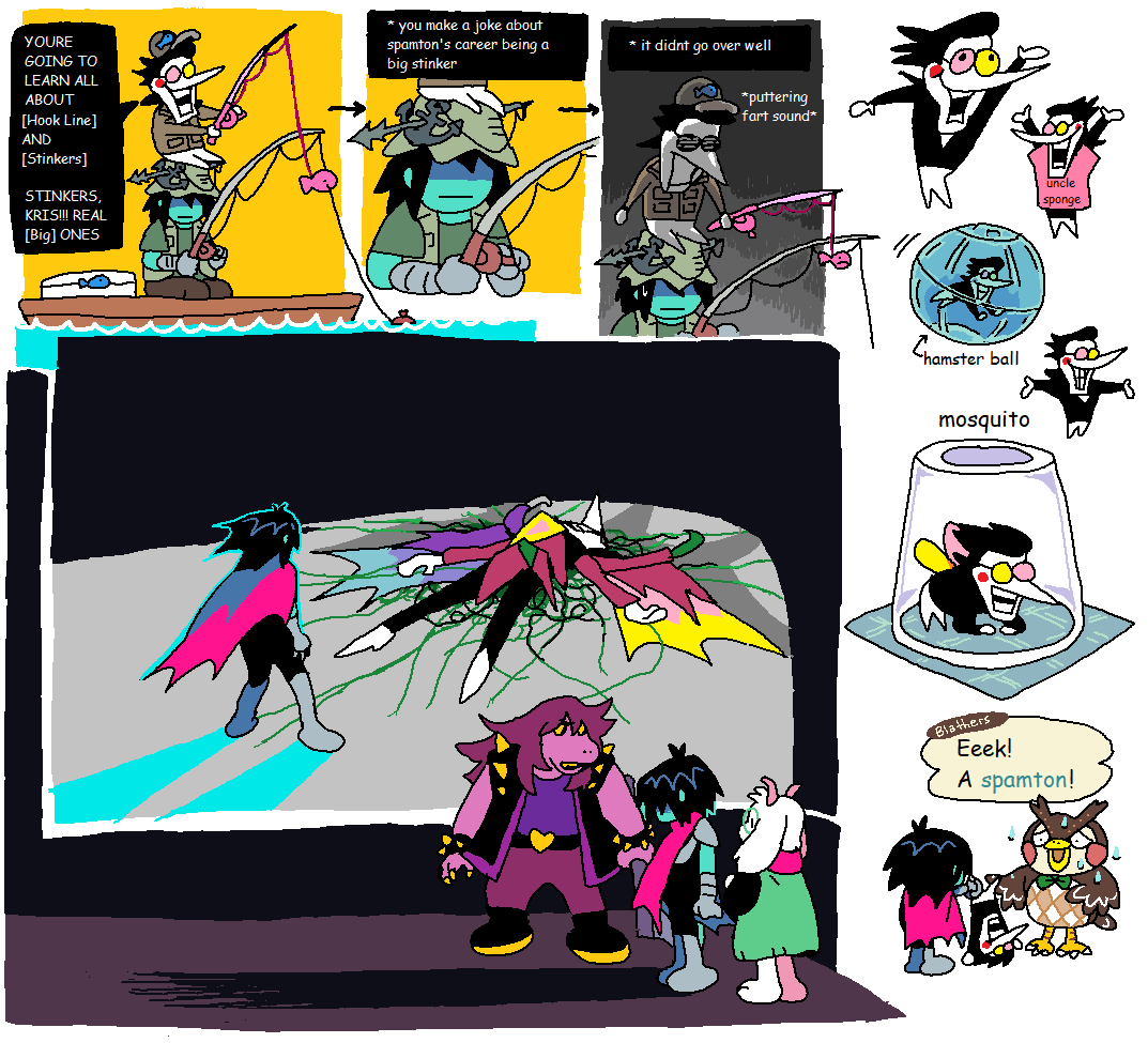 forgot drawings from when chapter two came out, may contain chapter two