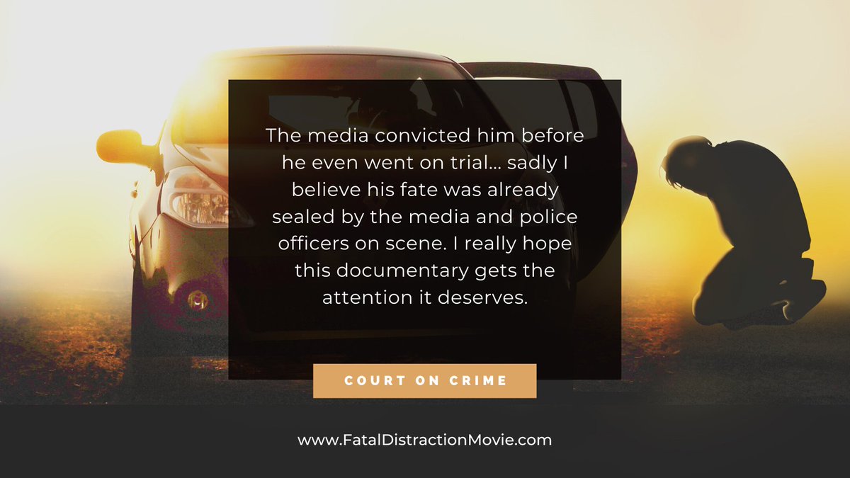 morgancooperpro's tweet photo. More thoughts from noteworthy viewers. Have you seen #FatalDistraction yet?
#MistakeorMurder #TrueCrime #Documentary #CobbCounty #JustinRossHarris @courtcam17 https://t.co/JYplm7AMTa