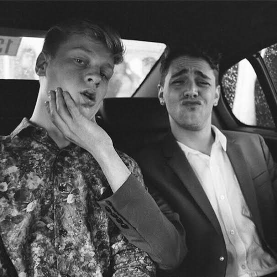 cinematogrxphy's tweet photo. xavier dolan and antoine-olivier pilon promoting "mommy" (2014) https://t.co/8qHk8pHpcU