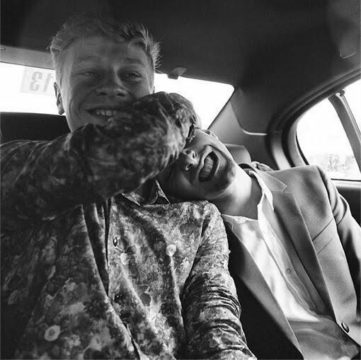 cinematogrxphy's tweet photo. xavier dolan and antoine-olivier pilon promoting "mommy" (2014) https://t.co/8qHk8pHpcU