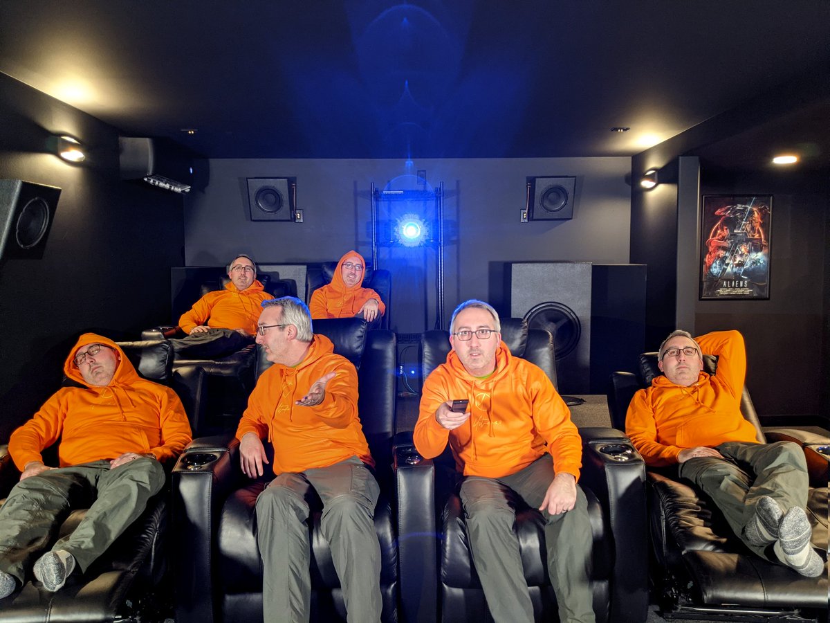 0Hstudio3's tweet photo. Cheers to Sean for photoshopping himself 6 times, showing his love for the channel. If the room interests you, checkout my Episode 30 Room Tour Video. 🤙
Appreciate my fans!!
-----------------
New Merch Shop Now: https://t.co/beQPgwK6dA
-----------------
#hometheater #homecinema https://t.co/rcWBkzNSFy