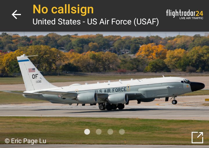Oceanworldfree's tweet photo. 🇺🇲USAF 62-4135 #AE01CB
#BachiChannel
RC-135W https://t.co/YGmUOGqI39