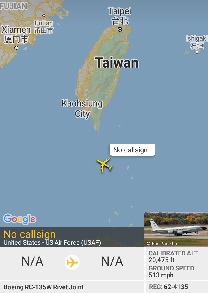 Oceanworldfree's tweet photo. 🇺🇲USAF 62-4135 #AE01CB
#BachiChannel
RC-135W https://t.co/YGmUOGqI39